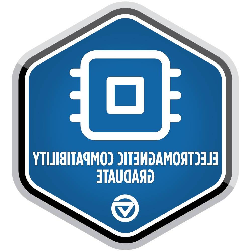 GVSU的电磁兼容徽章.